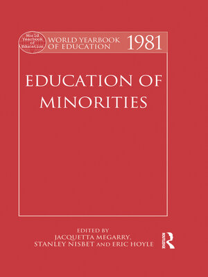 cover image of World Yearbook of Education 1981
